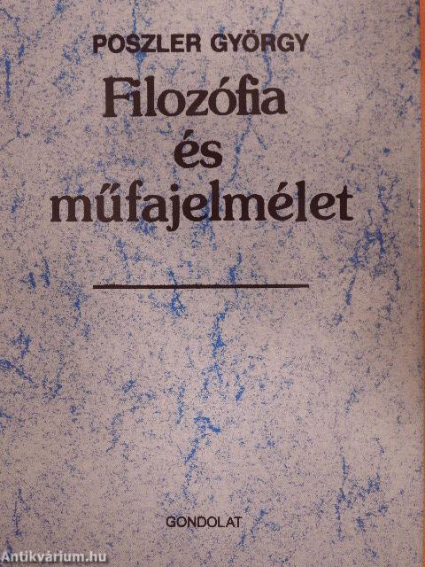 Filozófia és műfajelmélet