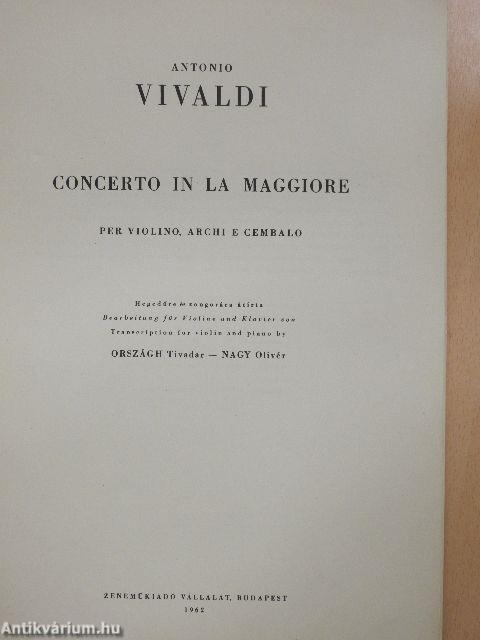 Concerto in la Maggiore