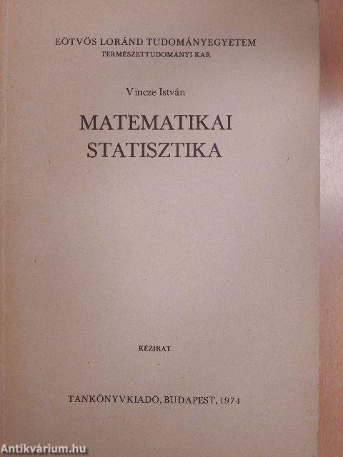 Matematikai statisztika