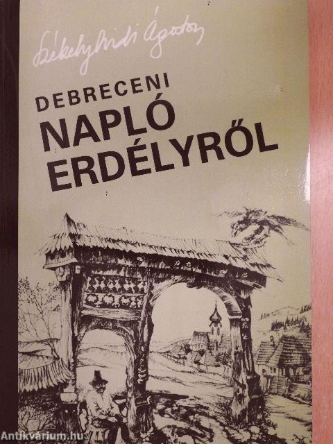 Debreceni Napló Erdélyről