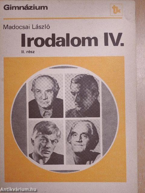 Irodalom IV./II.