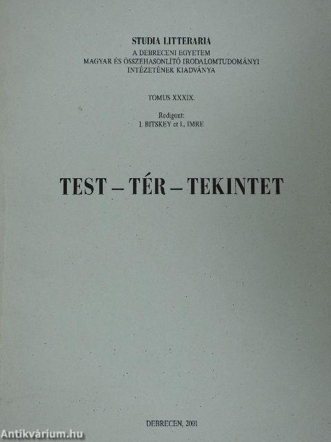 Test-tér-tekintet