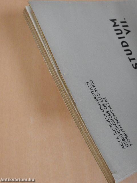 Studium VII.