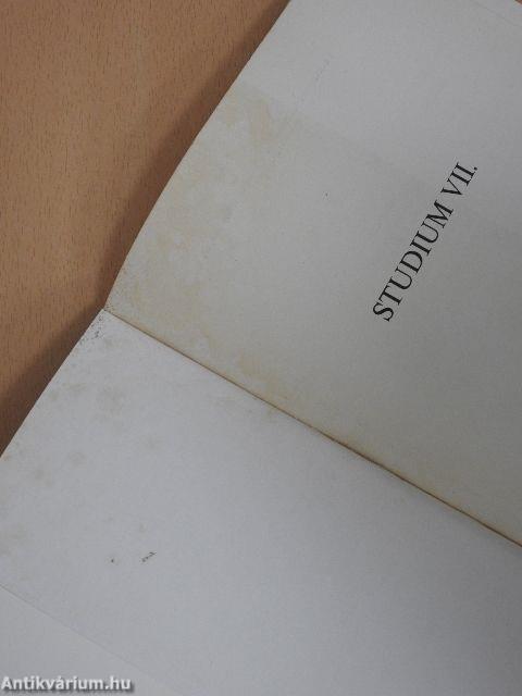 Studium VII.