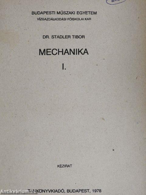 Mechanika I.