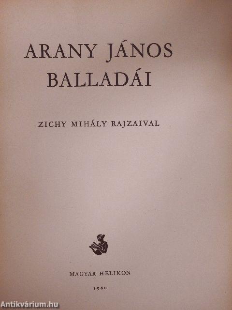 Arany János balladái Zichy Mihály rajzaival