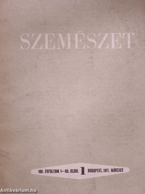 Szemészet 1971. március