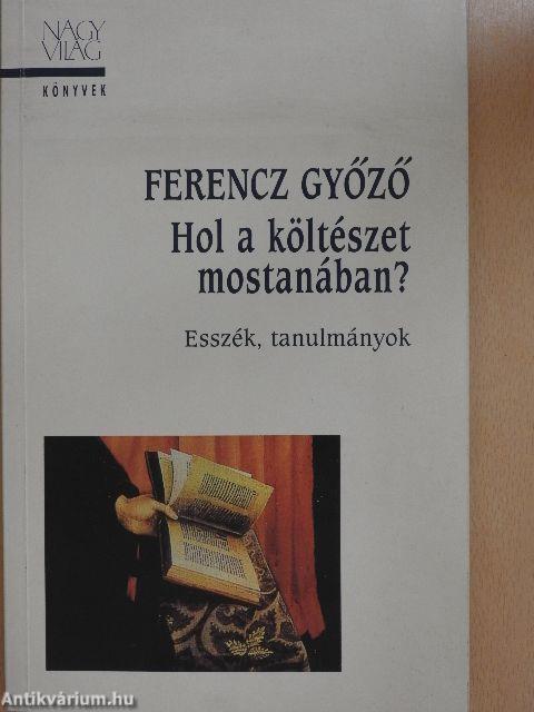 Hol a költészet mostanában?