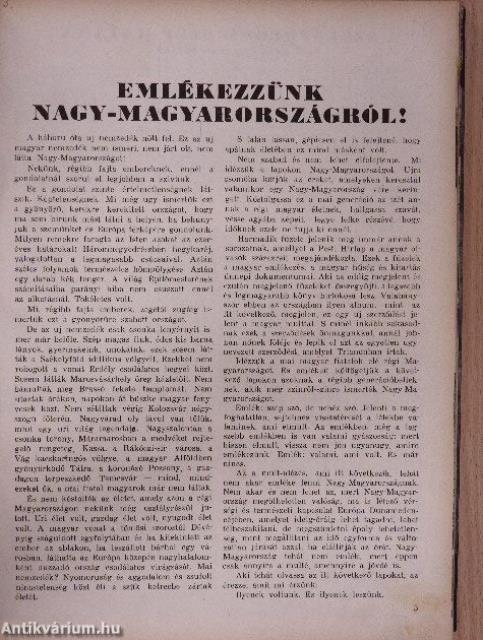 Folyóiratok egyedi gyűjteménye az 1930-as évekből (vegyes számok) (16 db)