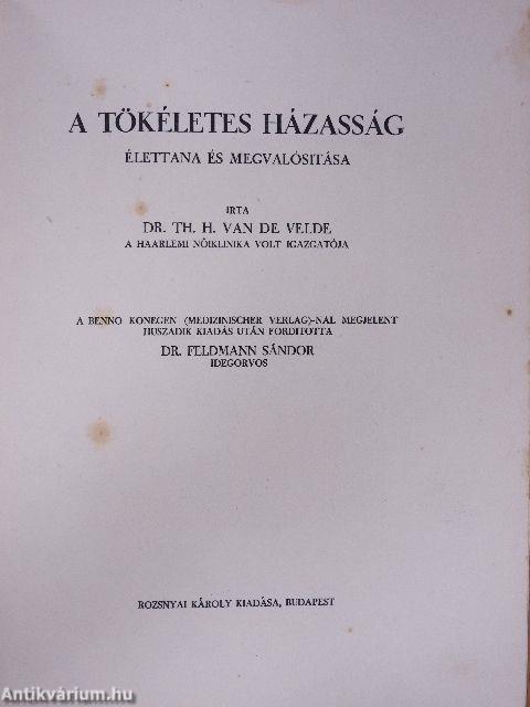 A tökéletes házasság