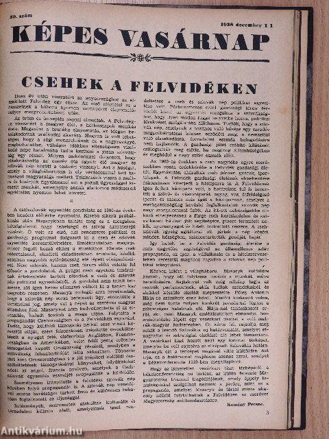 Folyóiratok egyedi gyűjteménye az 1930-as évekből (vegyes számok) (16 db)