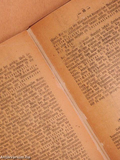 Das Programm der Kommunisten (Bolschewiki)(gótbetűs)