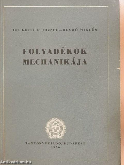 Folyadékok mechanikája