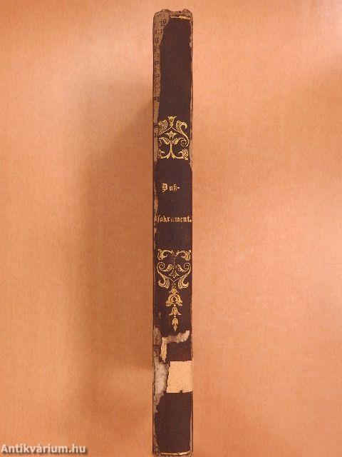 Anleitung zur Verwaltung des heiligen Bußsacramentes (gótbetűs)