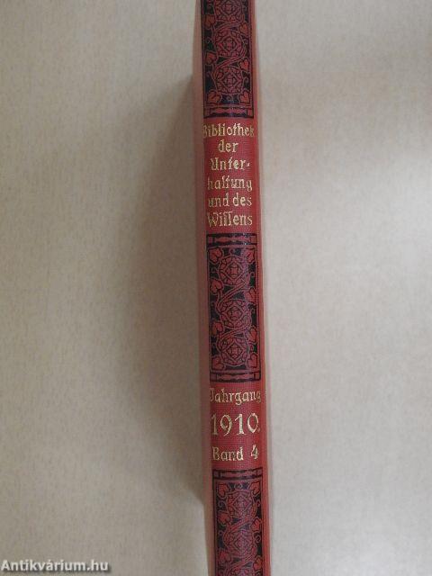 Bibliothek der Unterhaltung und des Wissens 1910/4. (gótbetűs)