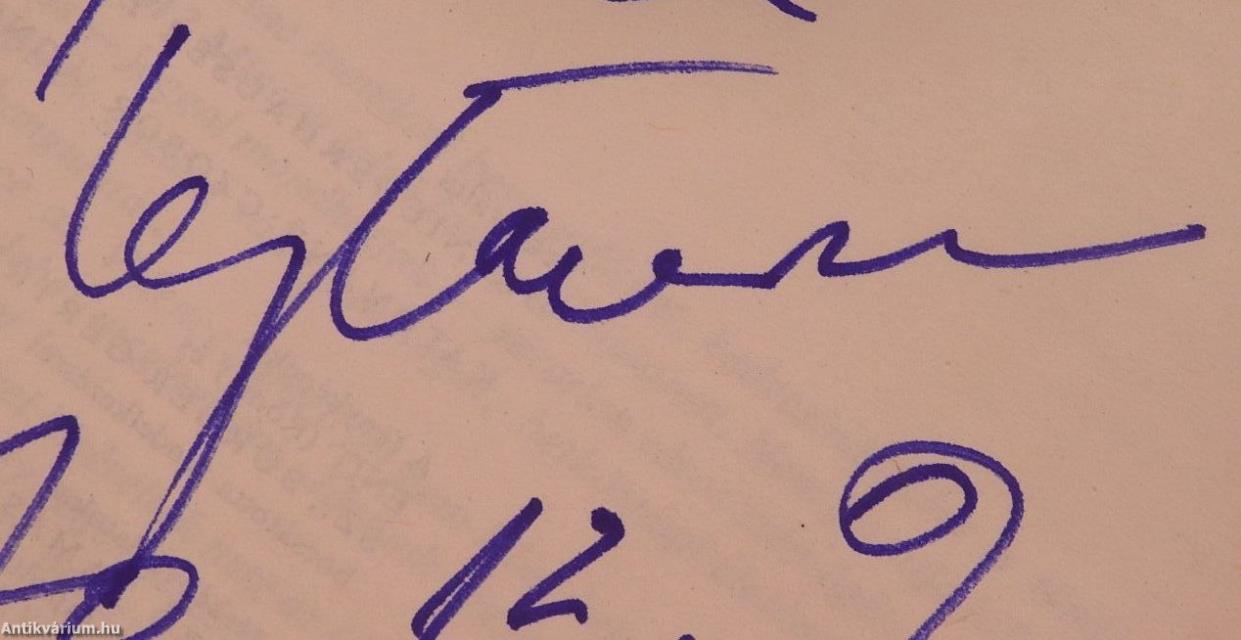 Velence (dedikált példány)