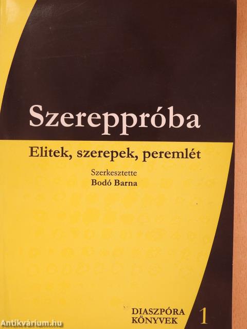 Szereppróba (dedikált példány)