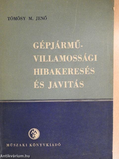 Gépjármű-villamossági hibakeresés és javítás