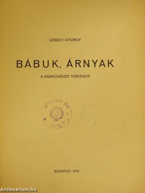 Bábuk, árnyak