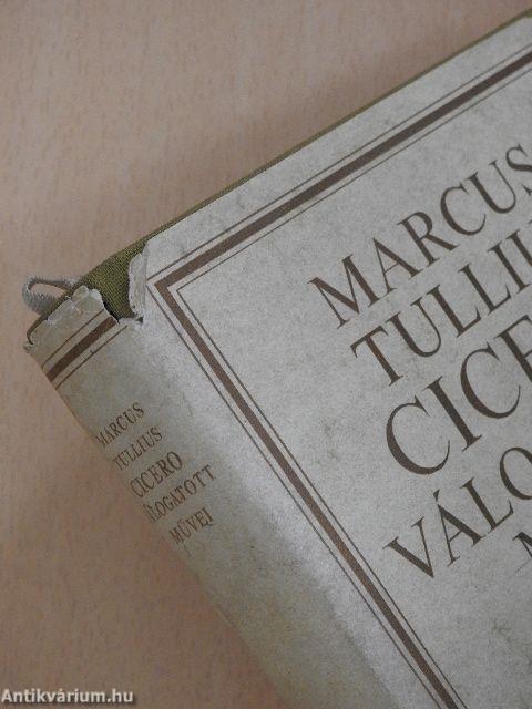 Marcus Tullius Cicero válogatott művei