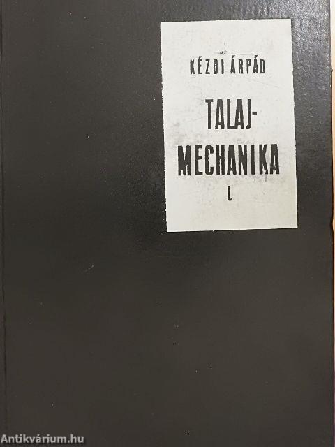 Talajmechanika I.