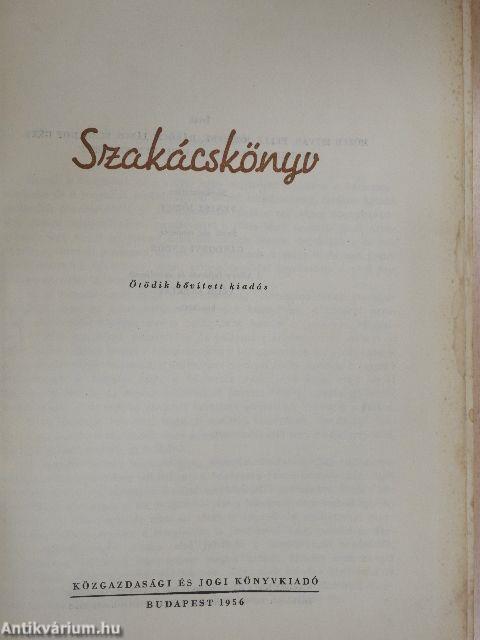 Szakácskönyv