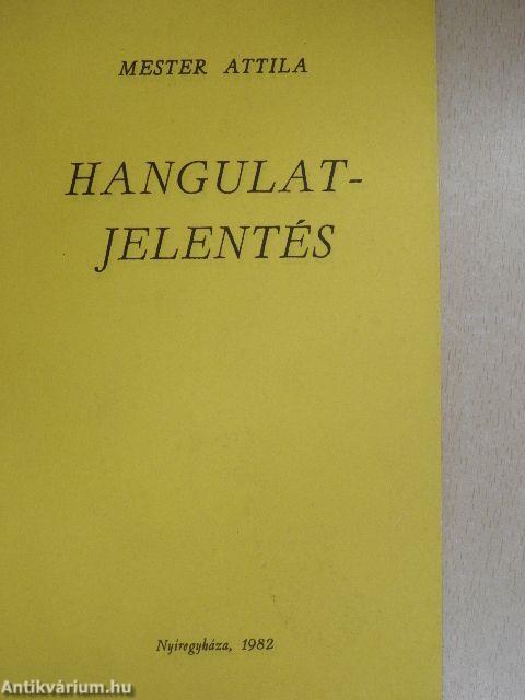 Hangulatjelentés