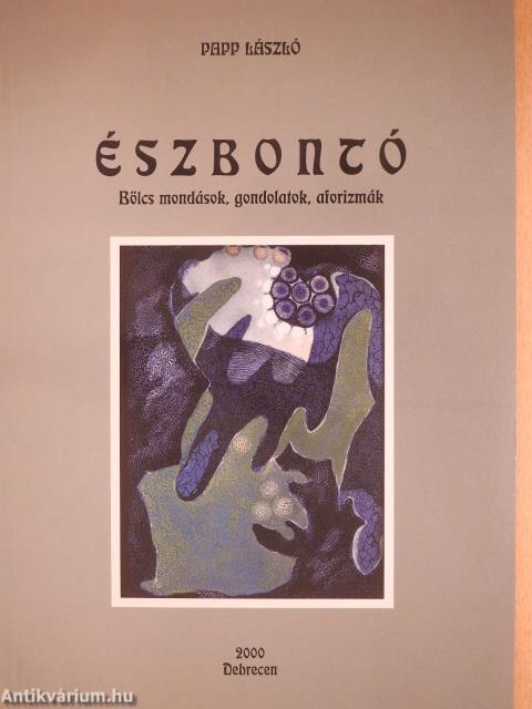 Észbontó (dedikált példány)