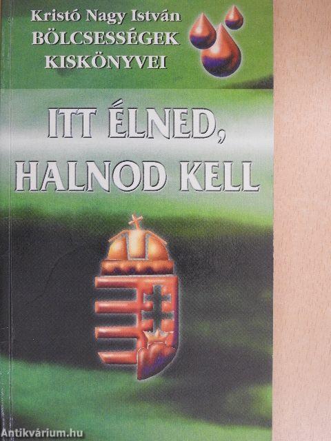 "Itt élned, halnod kell"