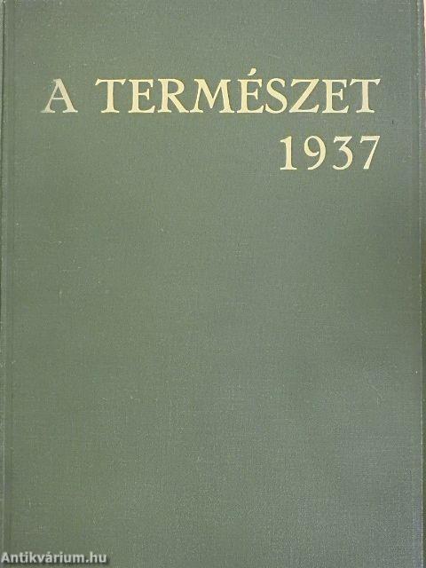 A Természet 1937. január-december