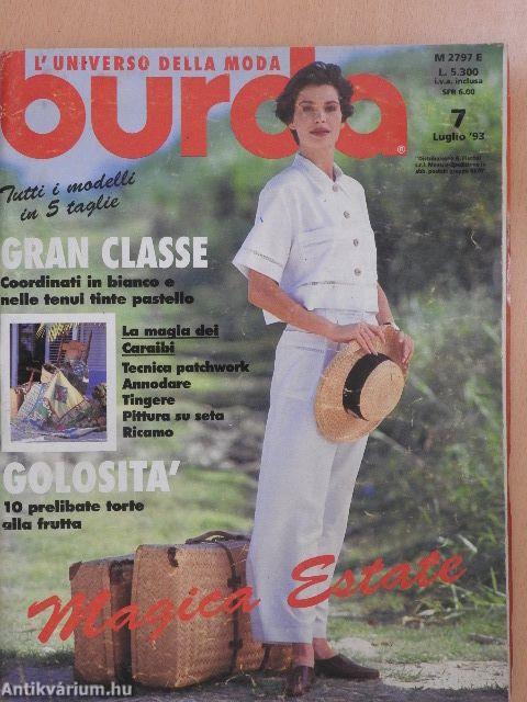 L'universo della moda Burda Luglio 1993