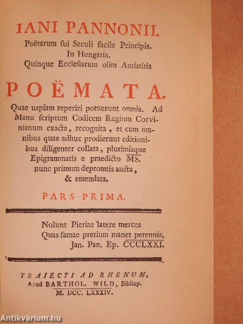 Poëmata I-II.