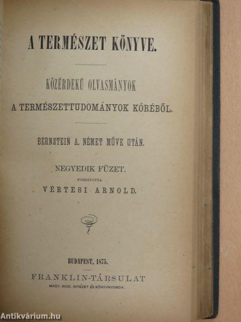 A természet könyve I-V.