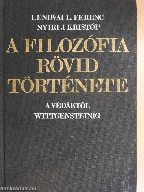 A filozófia rövid története