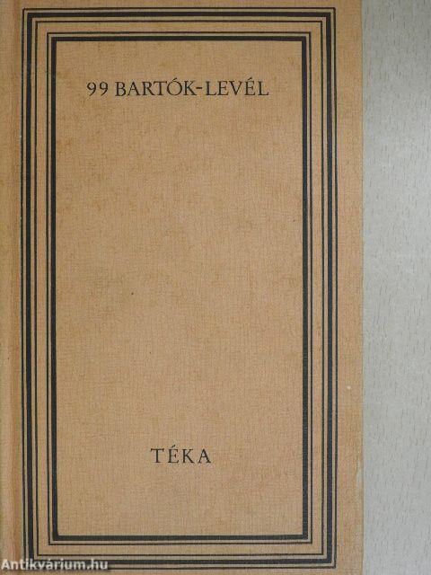 99 Bartók-levél