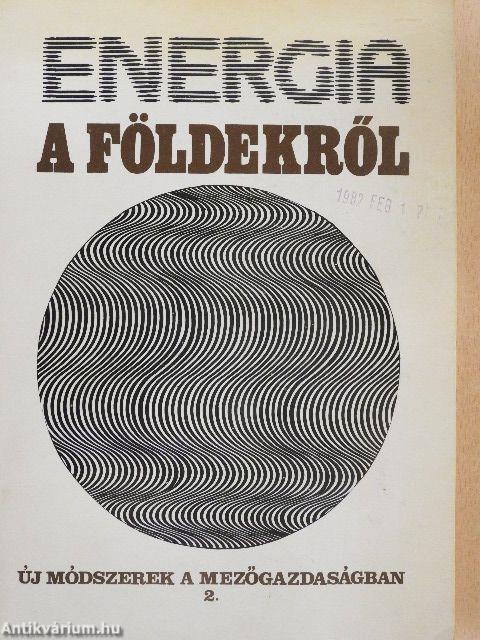 Energia a földekről