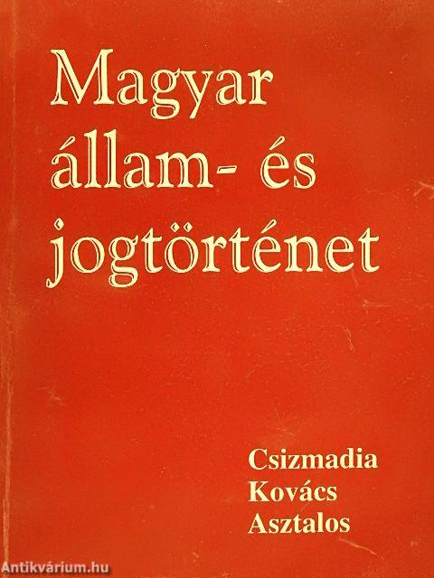 Magyar állam- és jogtörténet