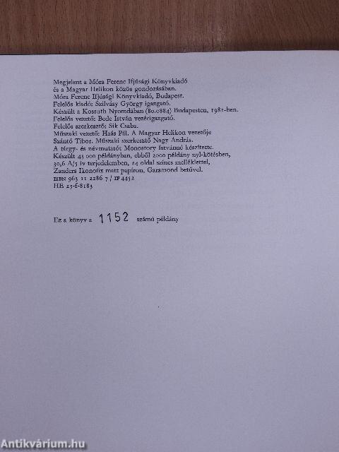 A magyar irodalom képeskönyve