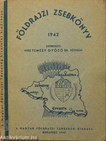 Földrajzi zsebkönyv 1942/Az 1942. évi földrajzi zsebkönyv térképei