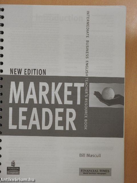 Market Leader - Intermediate Business English Teacher's Resource Book - 2 CD-vel