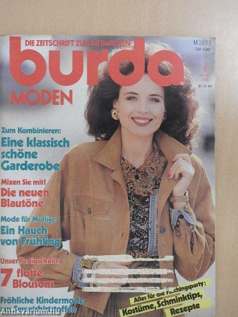 Burda Moden Januar 1990