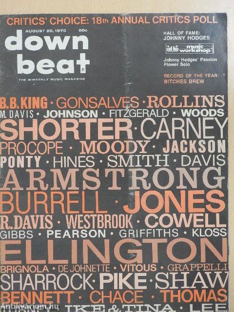 DownBeat August 20, 1970