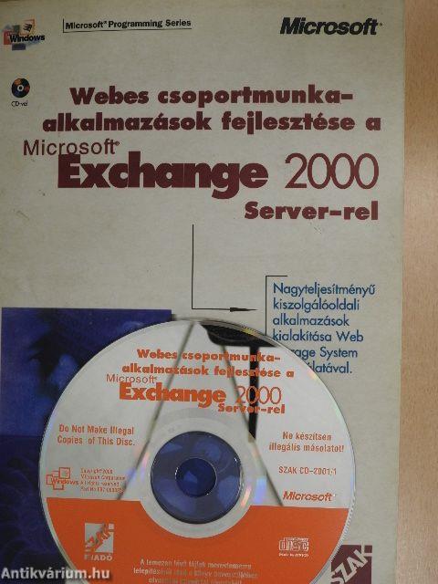 Webes csoportmunka-alkalmazások fejlesztése a Microsoft Exchange 2000 Server-rel - CD-vel