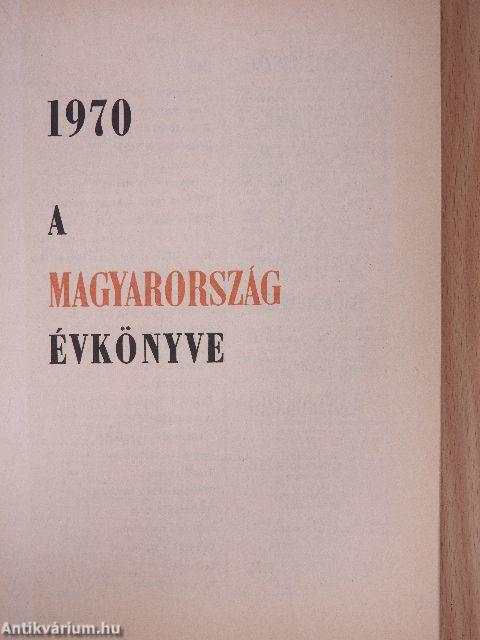 A Magyarország évkönyve 1970.