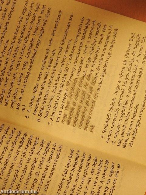 A 100 legjobb étel római tálban