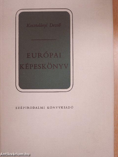 Európai képeskönyv