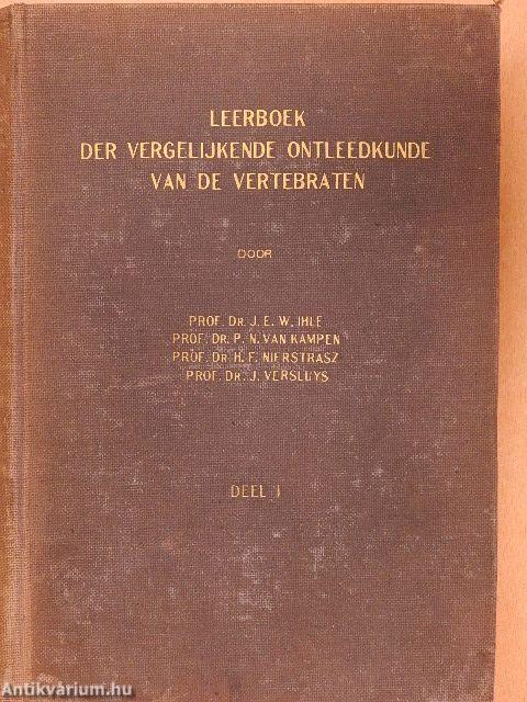 Leerboek der vergelijkende ontleedkunde van de vertebraten (ifj. Dr. Entz Géza könyvtárából)