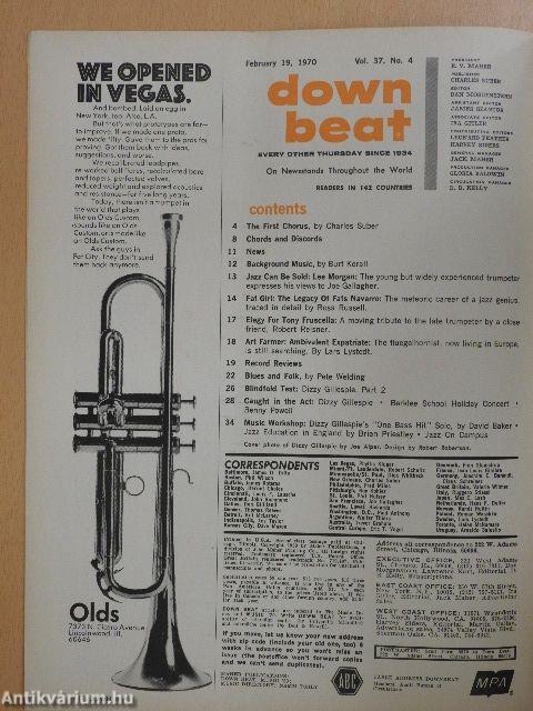 DownBeat February 19, 1970