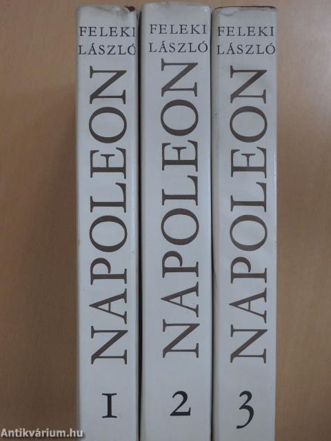 Napoleon 1-3. (dedikált példány)