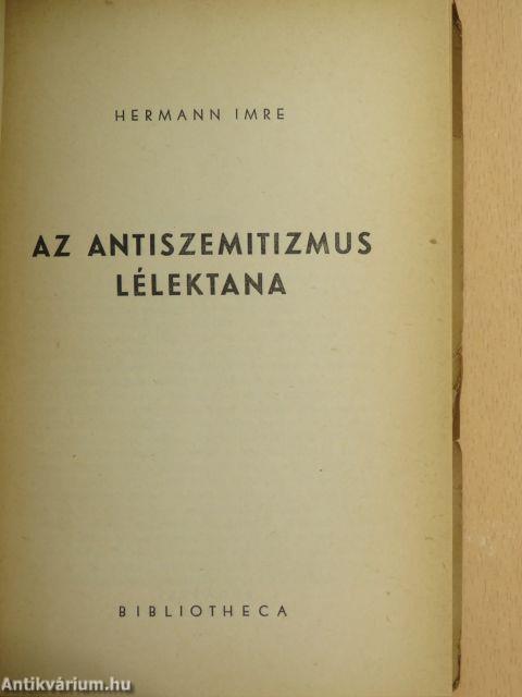 Az antiszemitizmus lélektana